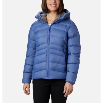 Columbia Jas Dames, Autumn Park Down Hooded Blauw, 75VGWQZXR